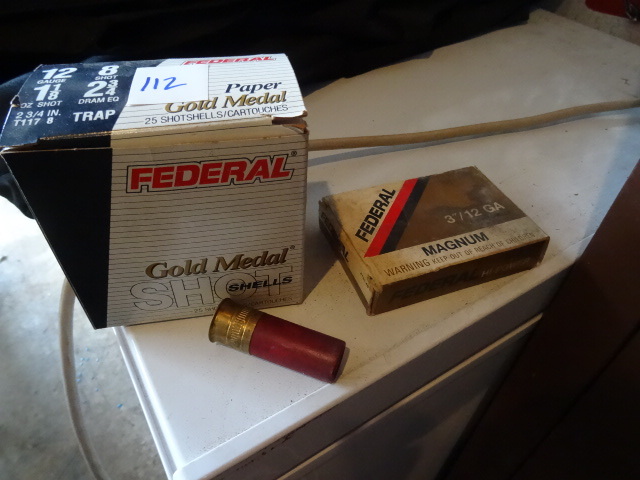 1 Box 12 ga. 2 14 3 Shot, 6 12 ga. Slugs