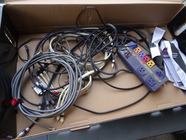 Misc TV Cables, Outlet Strip