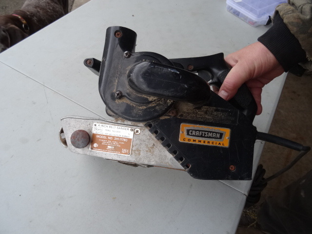 Craftsman Commercial 4 Bell Sander  315.11780  Works