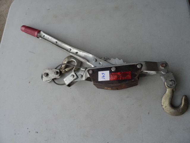 Ratchet Cable Come Along