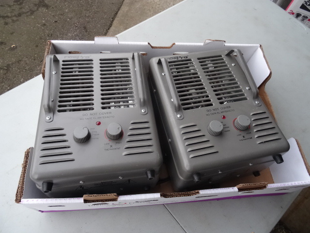 2 Flow Pro  Milk House Heaters Works