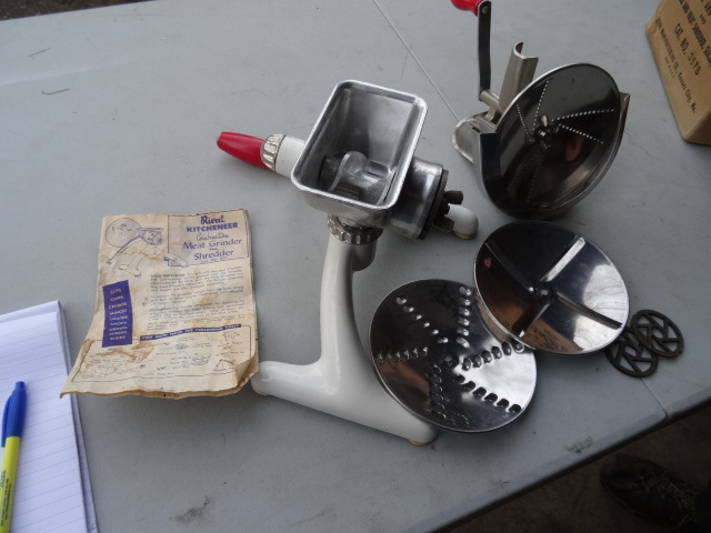 Kitcheneer Meat & Food Grinder, Vintage