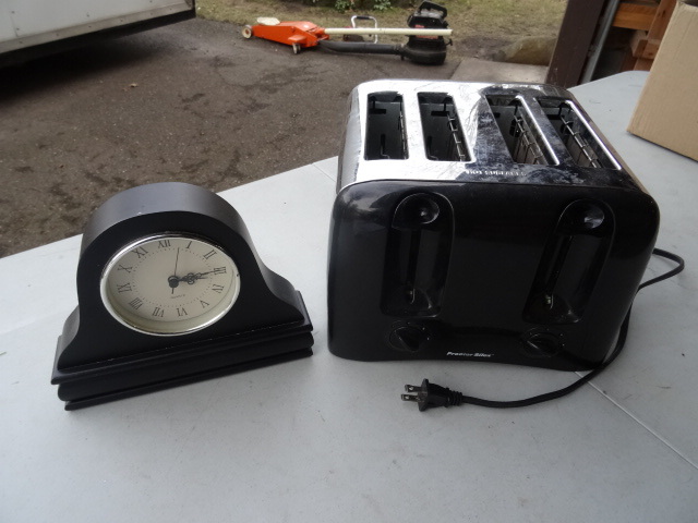 Toaster 4 Slice Proctor Silex, Clock