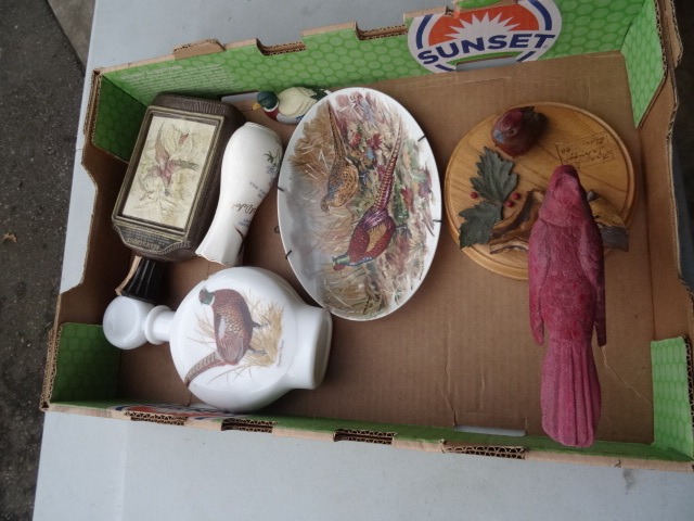 Frank S Bird Carving Misc Pheasant