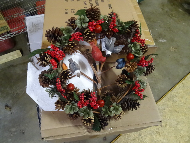 14 Wreaths, WinterBird Dcor Qty 3