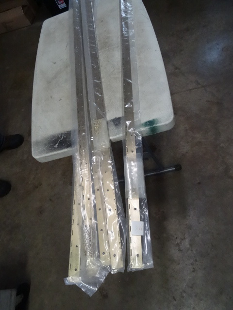 5 Brass 48 Piano Hinges