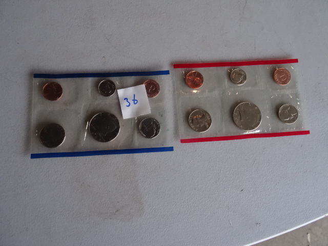 2 Proof Coin Sets 1988