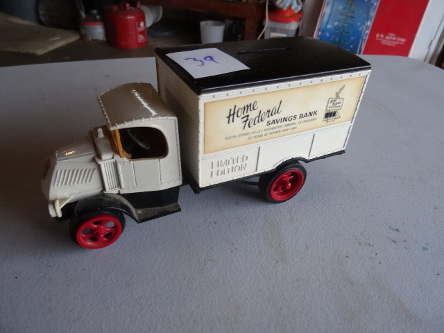 1926 Mack Bulldog Truck Coin Bank