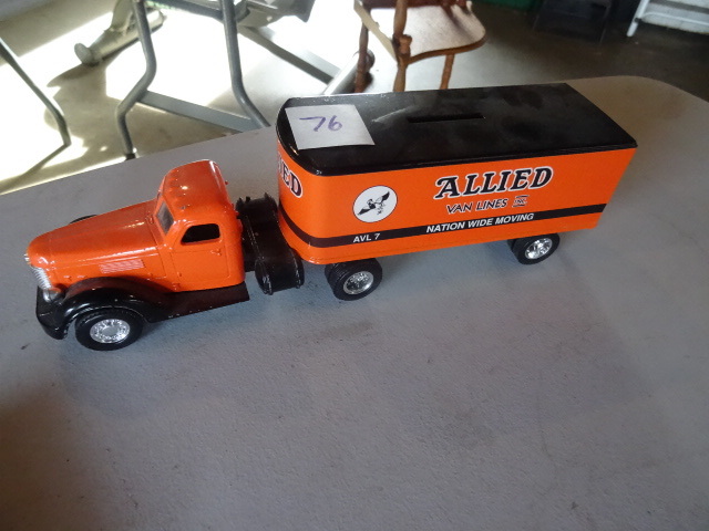 Allied Van Lines Diecast Bank