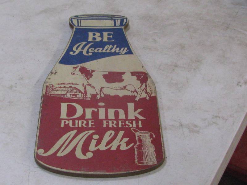 Drink Milk Sign