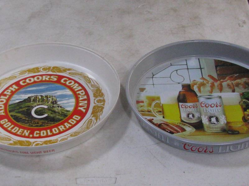 Coors Beer Trays