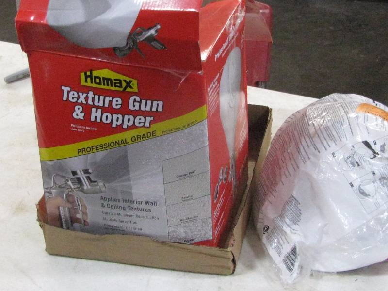 Texture Gun & Hopper