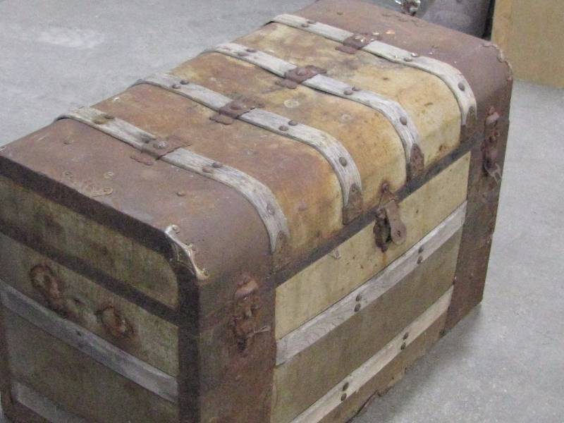 Antique Steamer Trunk