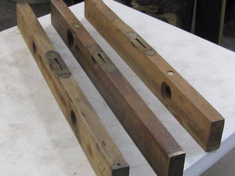 Vintage Wood Levels