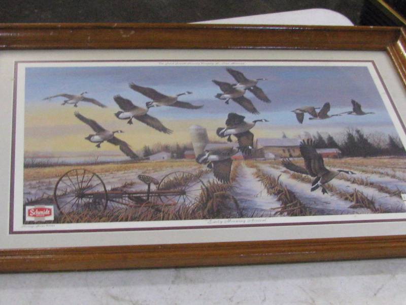 Schmidt Goose Framed Print