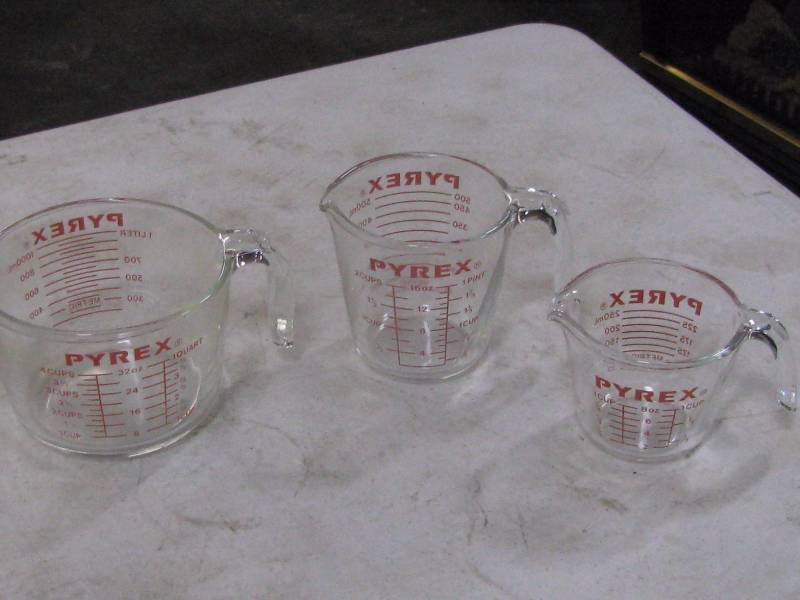 Pyrex Measuring Cups
