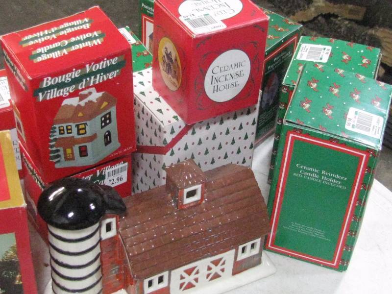 Christmas Candle Decor