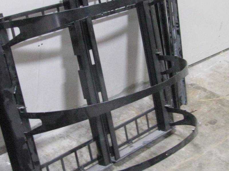 Wall Display Rack wGlass Shelves