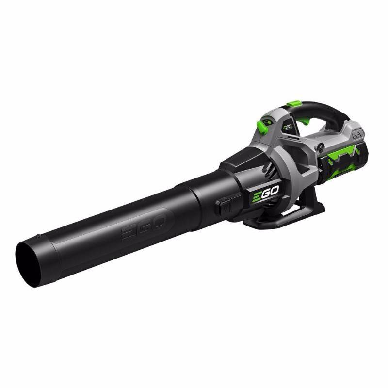 lot 36 image: EGO 110 MPH 530 CFM Variable-Speed Turbo 56-Volt Lithium-ion Cordless Electric Blower w 2.5Ah Battery and Charger Included