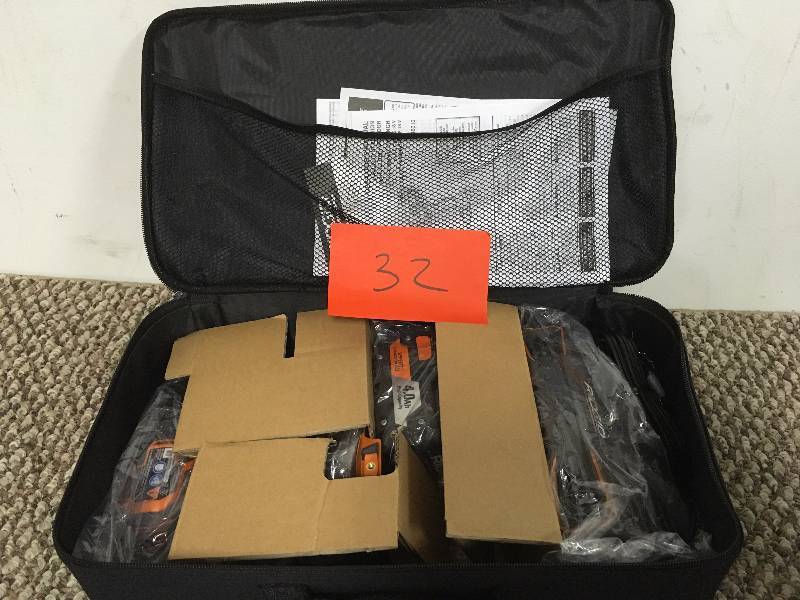 lot 32 image: Ridgid 18-Volt 12 in. Impact Wrench Kit new