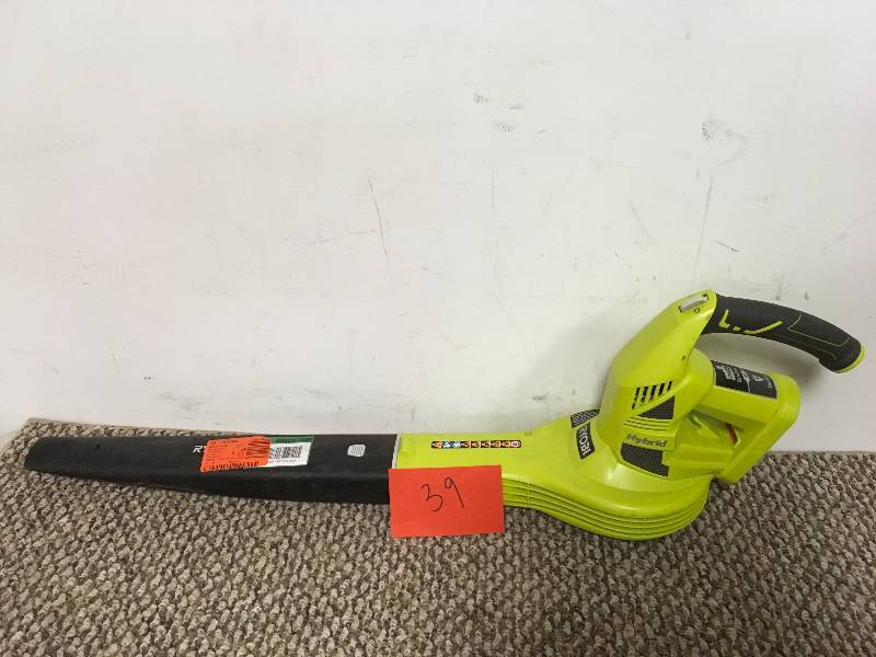 lot 39 image: Ryobi Hybrid Blower
