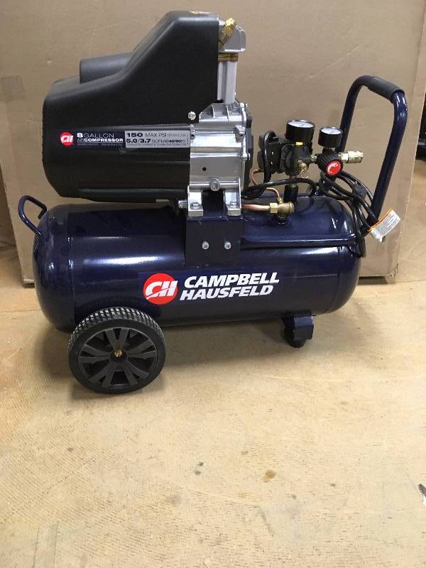 lot 6 image: CH 8 Gallon Compressor in good working condition