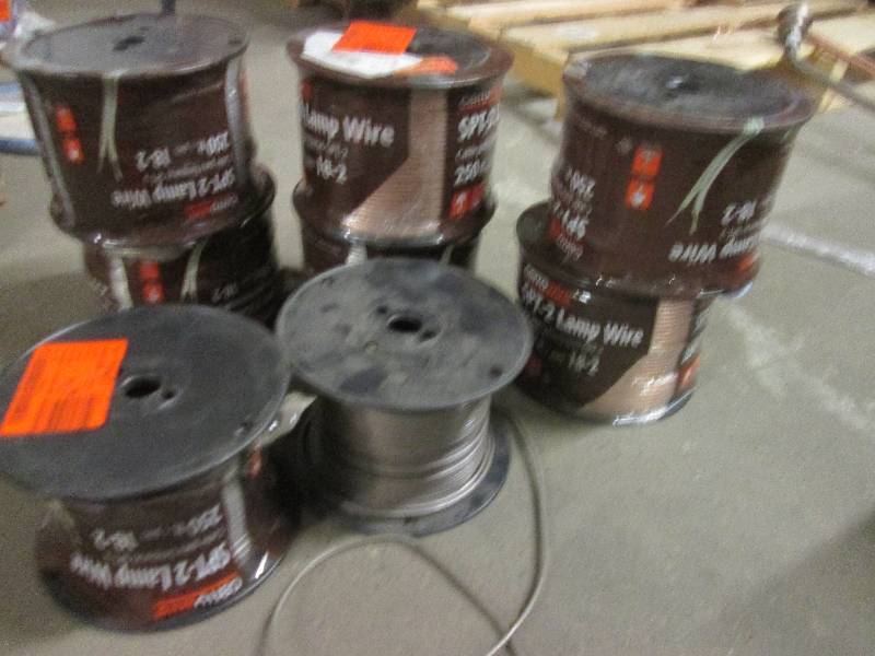 8 rolls of spt-2 wire lamp wire 6 r...