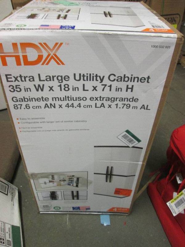 HDX extra large utility cabinet 35...
