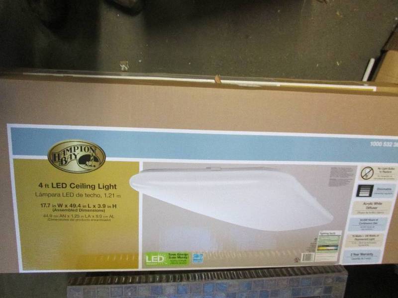 3-4ft LED ceiling lights 17.7  W x...