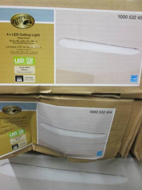 2-4ft LED ceiling lights 10.2 W x ...