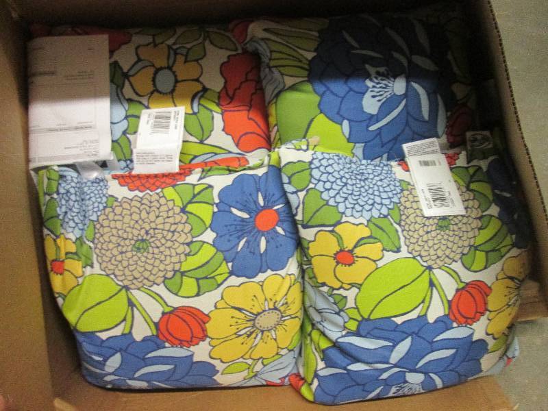 4 throw pillows ...