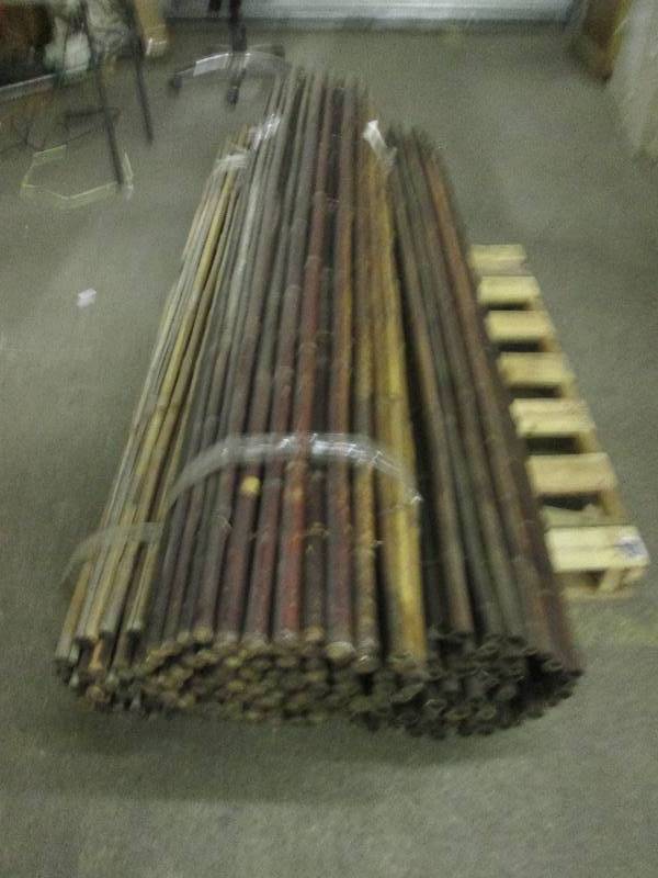 3 rolls of bamboo fencing ...