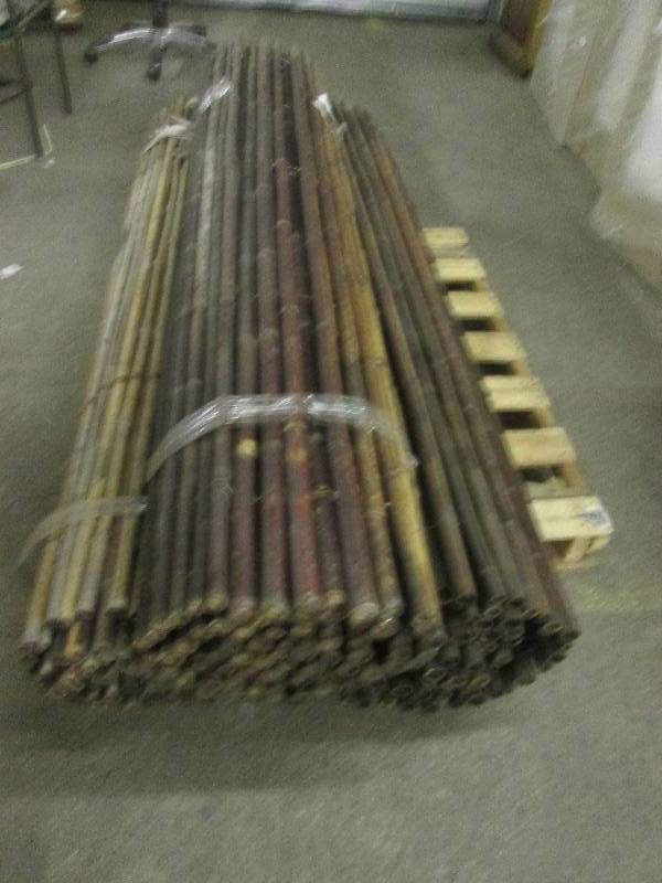 3 rolls of bamboo fencing ...