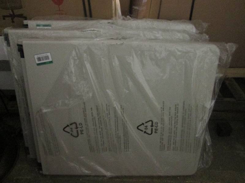 3 HdX 6 foot folding tables cut on ...