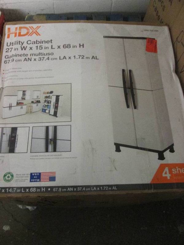 HDX utility cabinet 27 W x 15 L x...