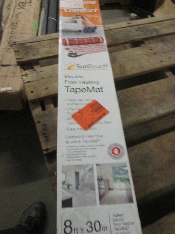 electric floor heating tape mat 8ft...