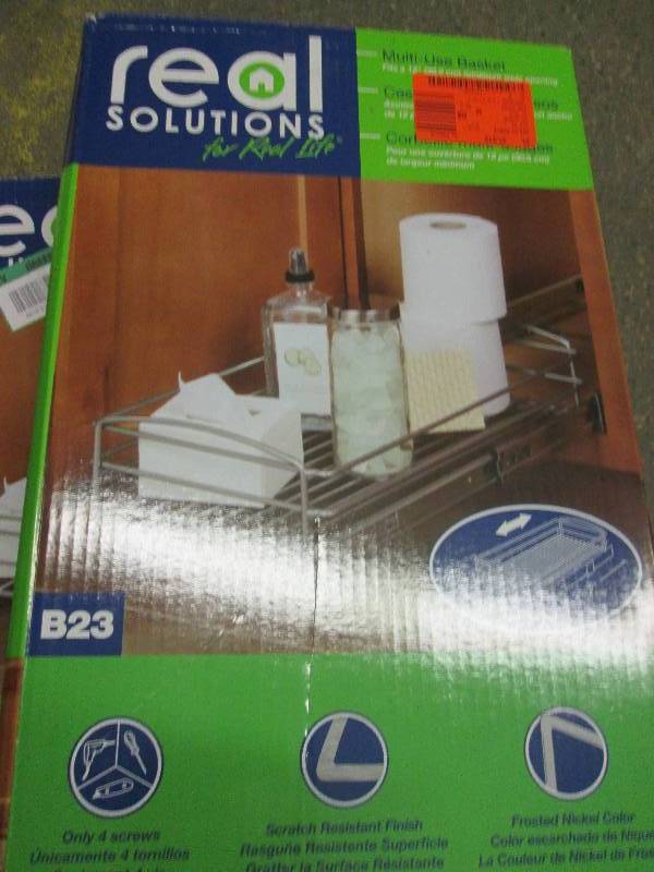 2 real solutions multi use basket o...