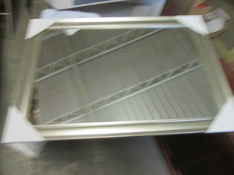 new wall mirror 30x42 silver ...