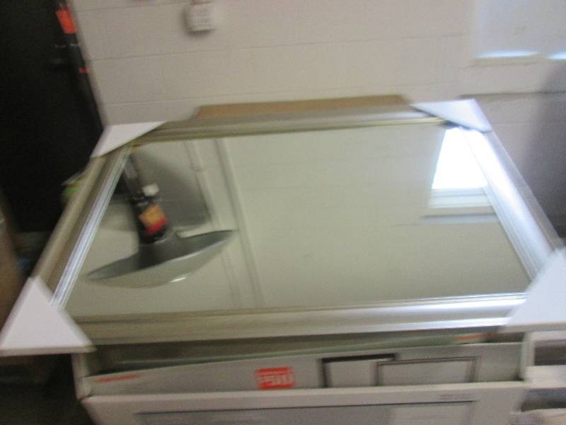 new wall mirror 30x42 silver ...