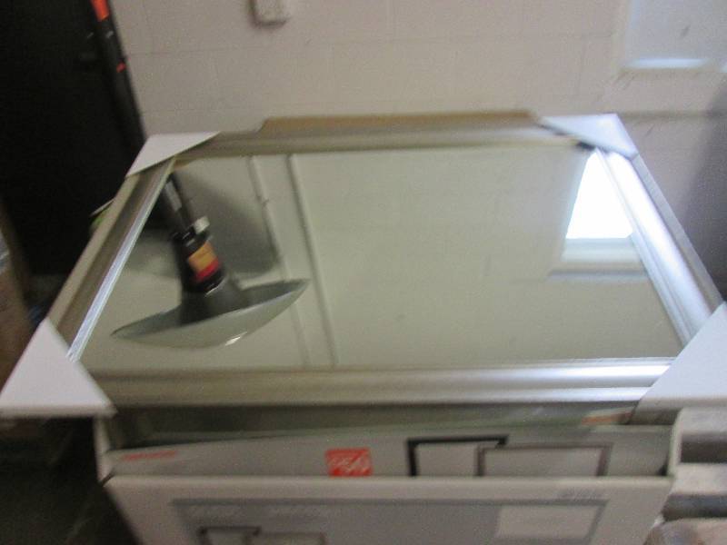 new wall mirror 30x42 silver ...