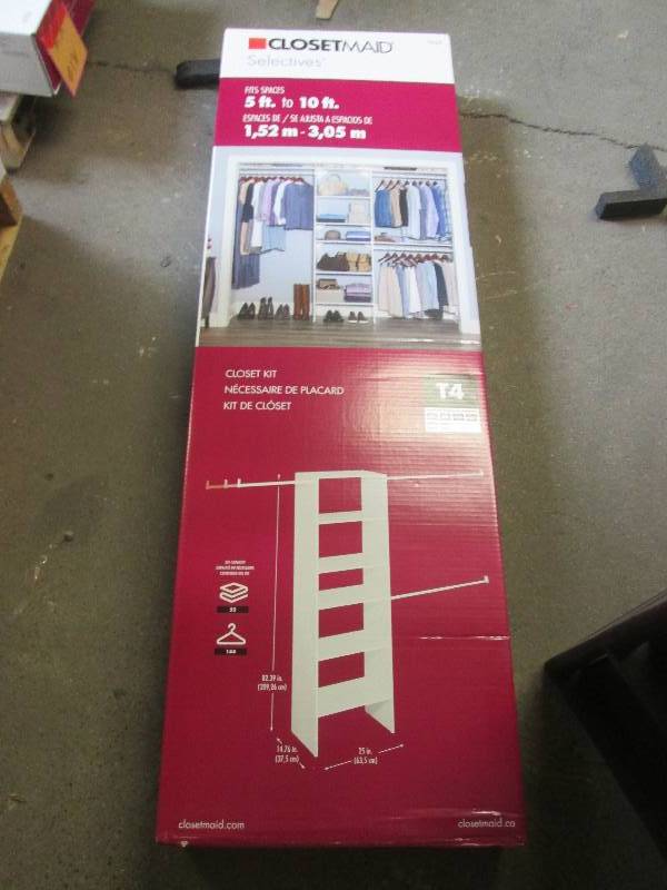 Closetmaid selectives closet kit fi...