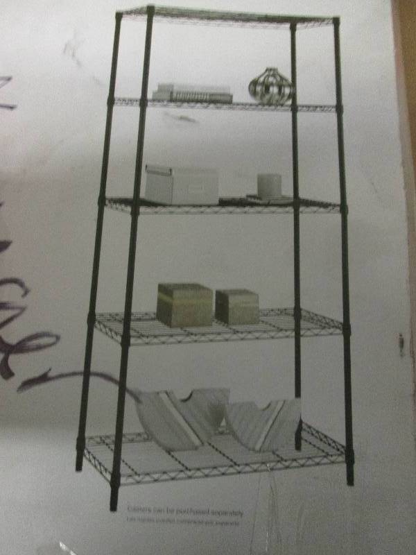 5-shelf storage unit 36 W x 16 L ...