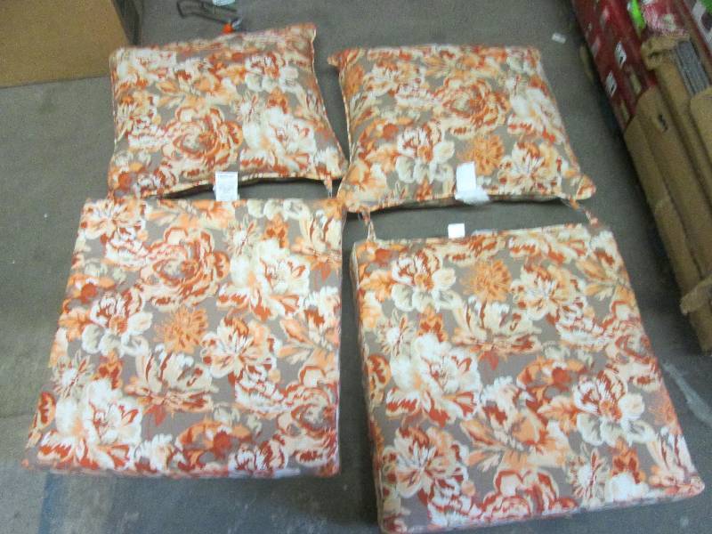 2 matching chair cushions ...