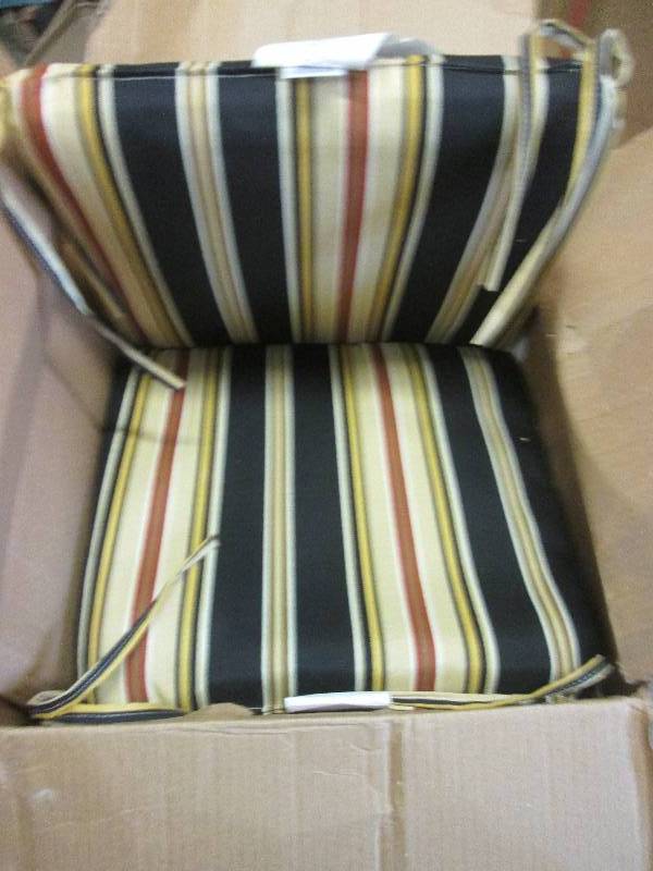 new chair cushions ...