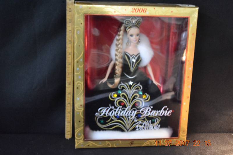 lot 13 image: Mattel 2006 Holiday Barbie by Bob Mackie