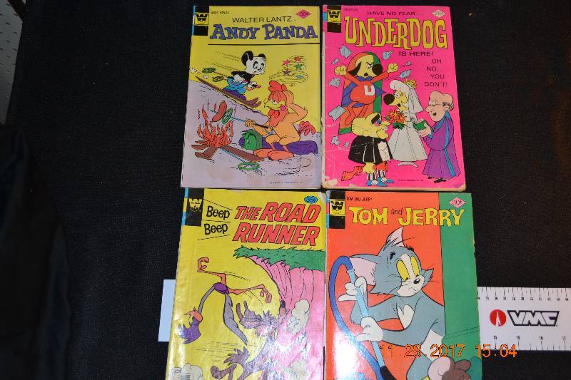 lot 42 image: Vintage Comic Books