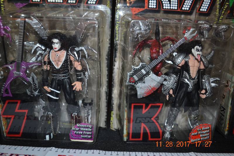 lot 50 image: KISS Ultra McFarlane Toys With the Letters Action Figures