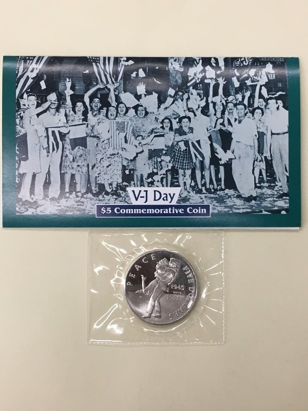 1995 $5 Marshall Islands V-J Day ...