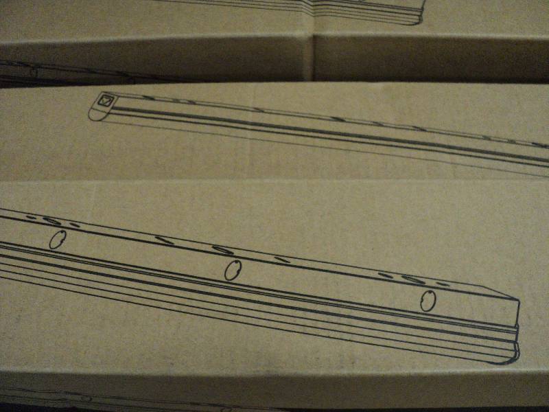 lot 158 image: 3 4ft LED strip lights...