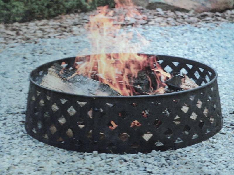lot 171 image: hampton bay 30in outdoor fire ring...